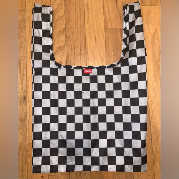 VANS Off The Wall Two Tote Shopping Bags, Canvas & Ripstop. - Picture 6 of 7